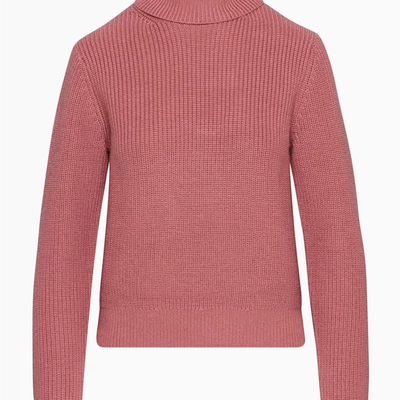 Aritzia Wilfred Free Laurel 100% Wool Turtleneck | Size M Birch - Picture 4 of 12